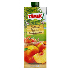 PEACH NECTAR/JUICE/DRINK 1LTR TAMEK (TURKISH)
